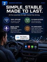 Load image into Gallery viewer, 【Activation Code】Basics Edition-Offline Voice Activation Code for Android Car Stereo 10-Year License